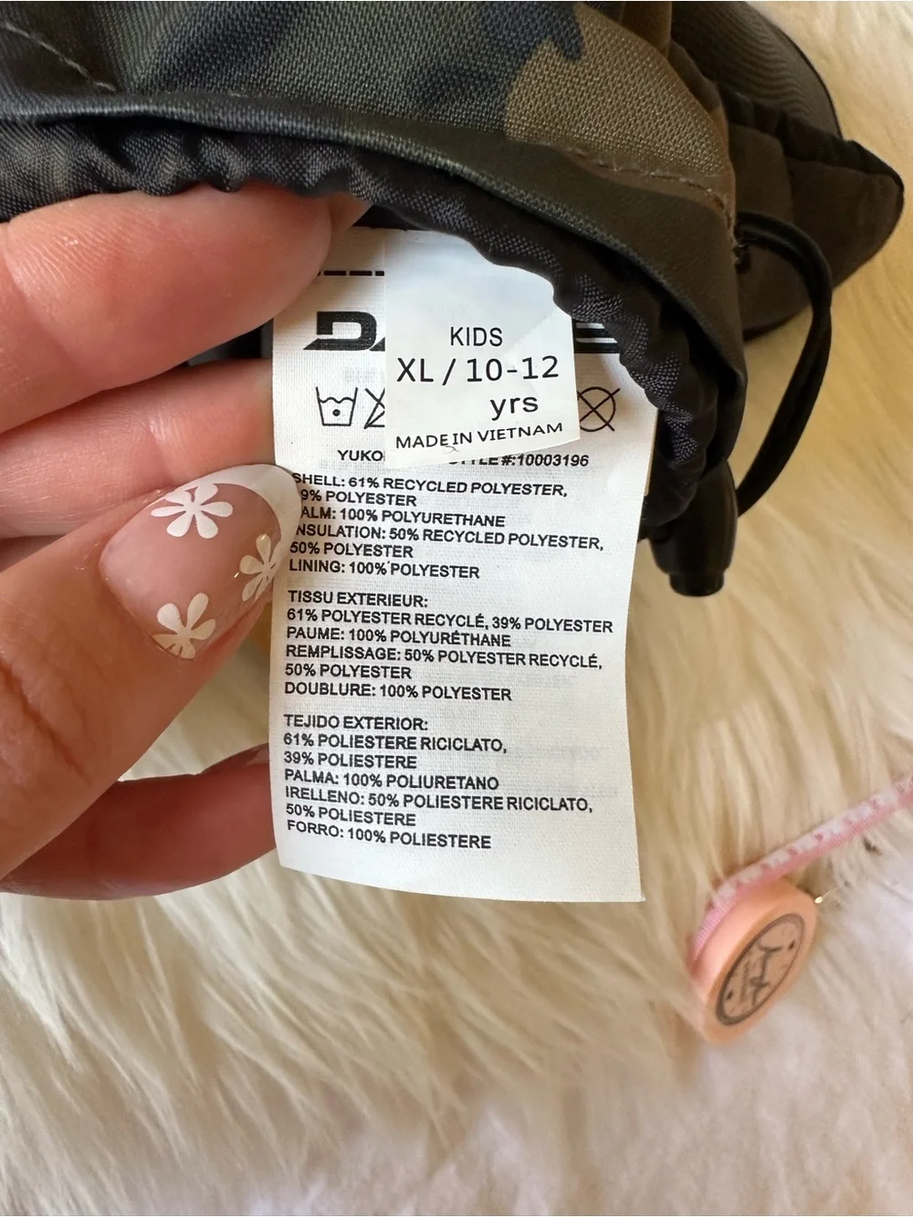 Dakine Kids‎ Yukon Gloves XL in Camo